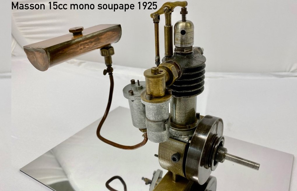 Masson 15cc Mono Soupape 1925 Engine - Click Image to Close